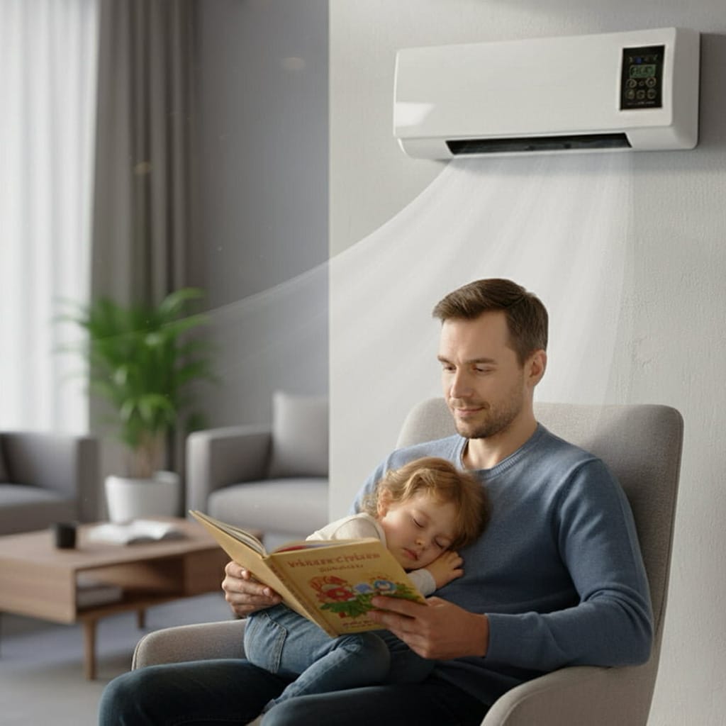 Plug-and-Play Design — Instant Comfort Anywhere