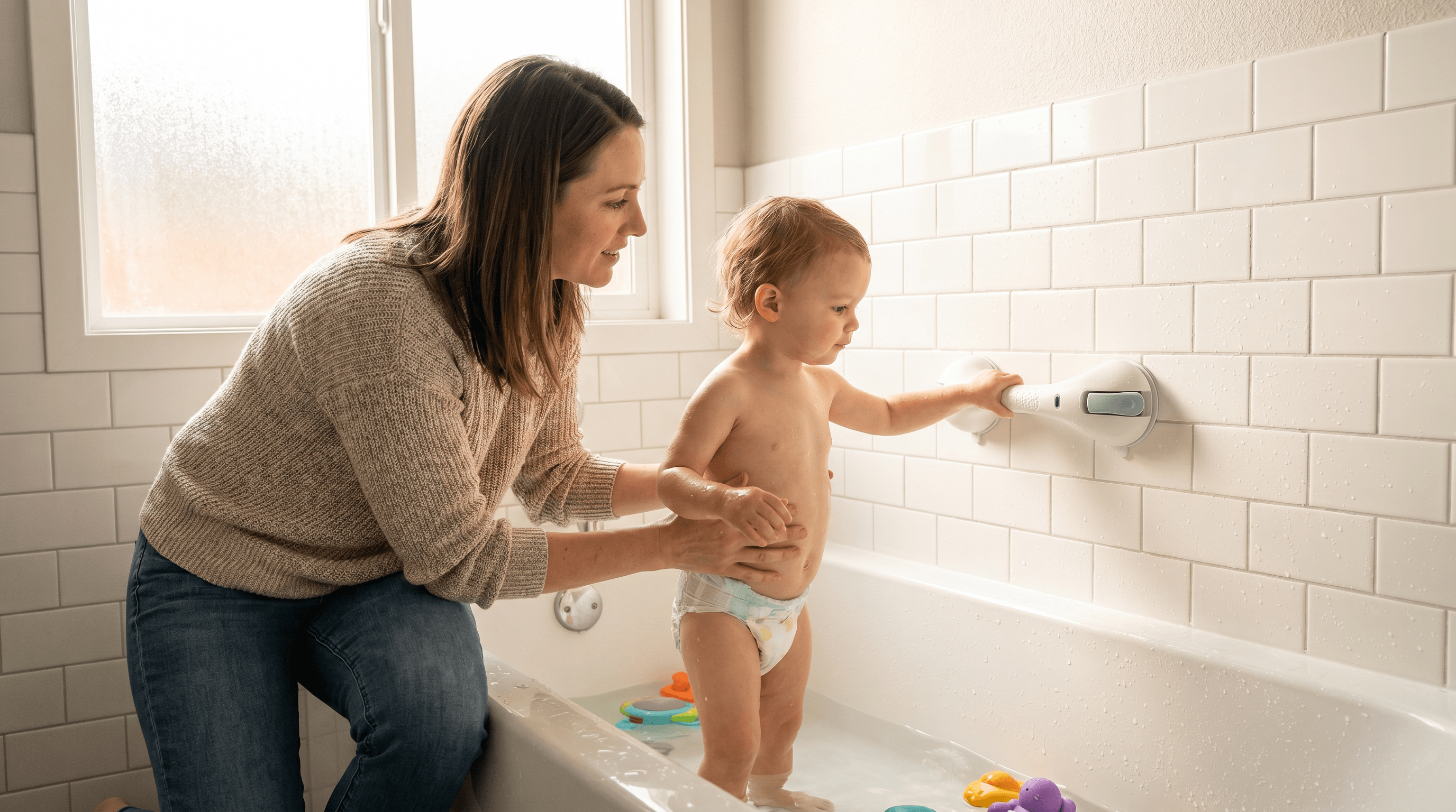 Meet the Graddi SureGrip Secure Pro - Bathroom Safety Grab Bar